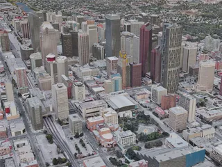 Calgary City, AB, Canada (2019) 3D Model preview