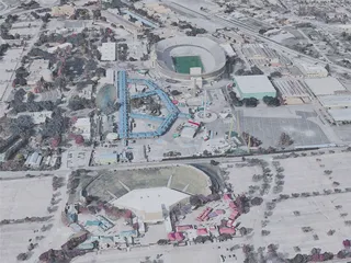 Dallas City, TX, USA (2019) 3D Model preview