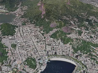 Rio de Janeiro City, Brazil (2019) 3D Model preview