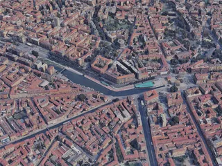 Milan City, Italy (2019) 3D Model preview