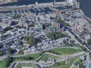 Quebec City, QC, Canada (2019) 3D Model preview