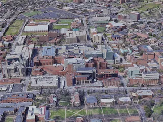 Nashville City, TN, USA (2019) 3D Model preview