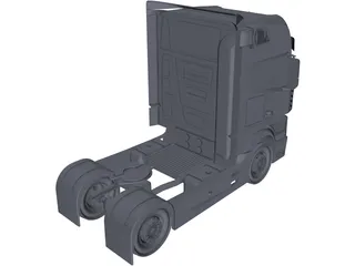 Mercedes-Benz Actros 3D Model preview