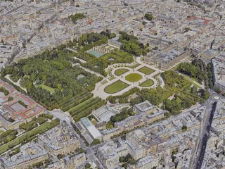 Paris City, France [53M] (2019) 3D Model preview