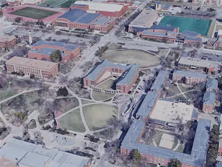 Lincoln City, NE, USA (2019) 3D Model preview
