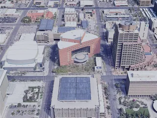 Phoenix City, AZ, USA (2019) 3D Model preview