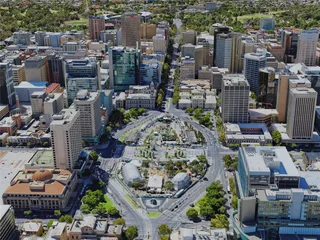 Adelaide City, Australia (2019) 3D Model preview