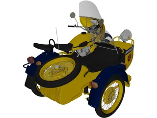 Ural M67-36-P (1976) 3D Model preview
