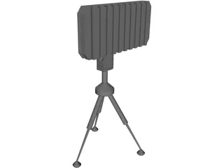 Ground Radar 3D Model preview