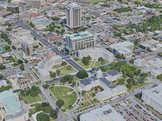 Montgomery City, AL, USA (2019) 3D Model preview
