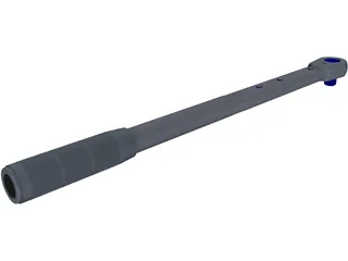 Torque Wrench 3D Model preview