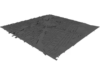 Toronto City Block 3D Model preview