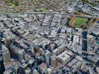 Auckland City, New Zealand (2019) 3D Model preview