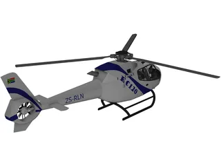 Eurocopter EC-120 3D Model preview