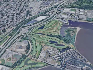 Jersey City, NJ, USA (2019) 3D Model preview