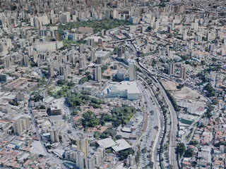 Belo Horizonte City, Brazil (2019) 3D Model preview
