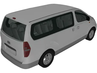 Hyundai Starex iMax (2010) 3D Model preview