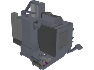 CNC Printer 3D Model preview
