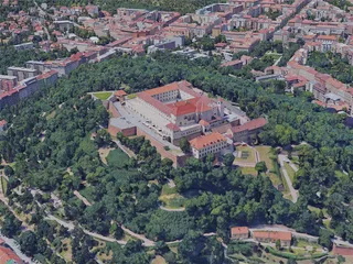 Brno City, Czechia (2019) 3D Model preview