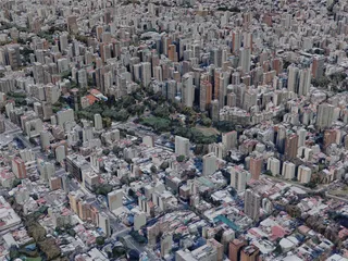 Buenos Aires City, Argentina (2019) 3D Model preview