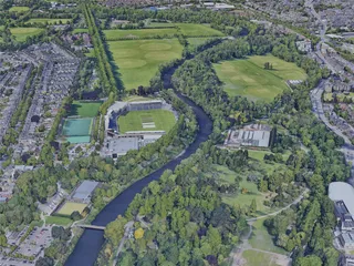 Cardiff City, UK (2019) 3D Model preview