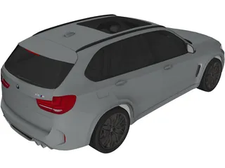 BMW X5M [F85] 3D Model preview