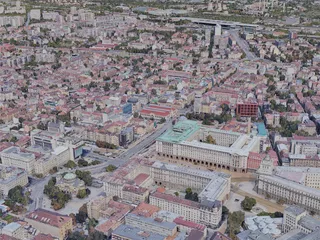Sofia City, Bulgaria (2019) 3D Model preview