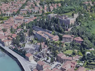 Verona City, Italy (2019) 3D Model preview