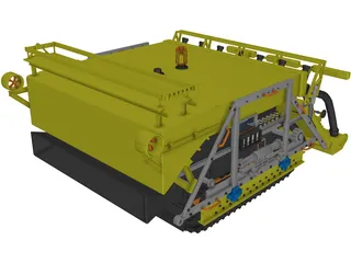 Underwater Rover 3D Model preview