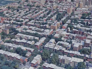 Brooklyn Heights, NY, USA (2019) 3D Model preview