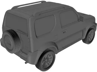 Suzuki Jimny (2013) 3D Model preview