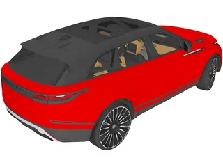 Range Rover Velar HSE Dynamic 3D Model preview