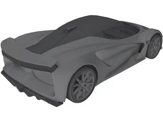 Lotus Evija Concept (2020) 3D Model preview