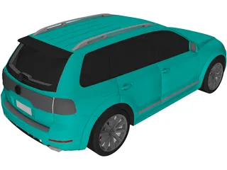 Volkswagen T-Cross (2019) 3D Model preview
