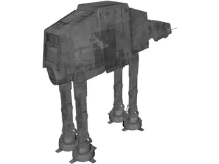 Star Wars ATAT 3D Model preview