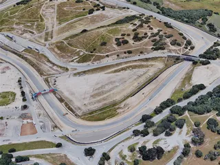 Laguna Seca Raceway (2020) 3D Model preview