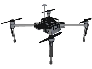 DJI Matrice 100 3D Model preview
