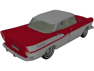 Matra Simca Chambord (1959) 3D Model preview
