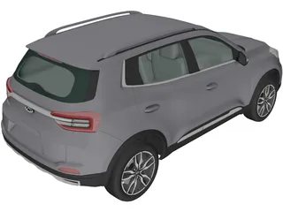Chery Tiggo 4 (2019) 3D Model preview