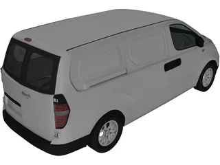 Hyundai H1 iLoad (2010) 3D Model preview