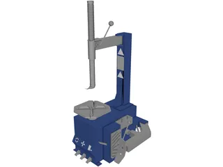 Tire Changer 3D Model preview