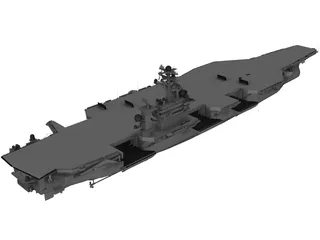 USS John C. Stennis 3D Model preview