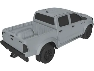 Toyota Hilux (2012) 3D Model preview