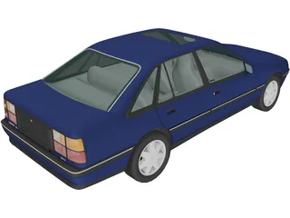 Opel Senator (1987) 3D Model preview