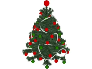 Christmas Tree 3D Model preview