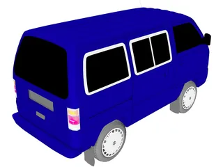 Suzuki Super Carry 3D Model preview