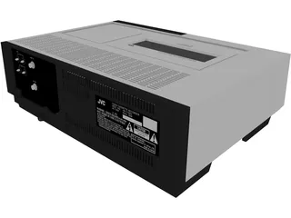 JVC HR-7100U VCR 3D Model preview