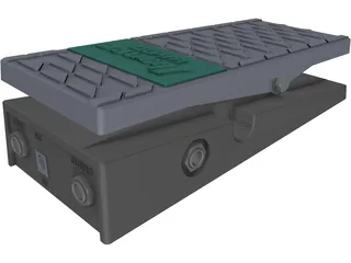 Ibanez WH10 Wah-Wah 3D Model preview
