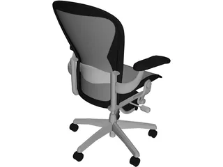 Herman Miller Aeron 3D Model preview