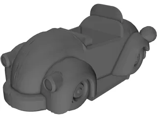 Toy Car 3D Model preview